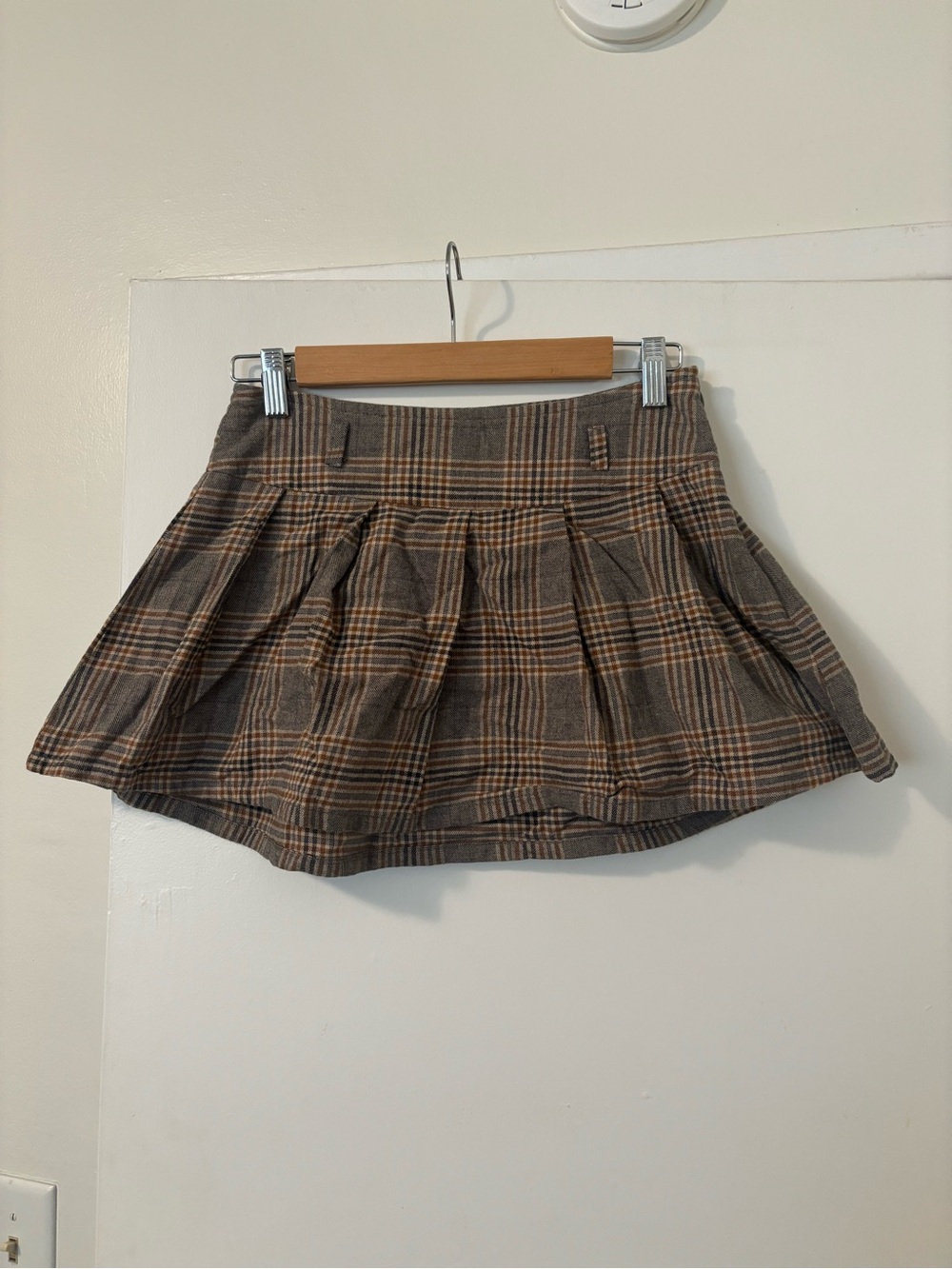 Plaid Mini Skirt
